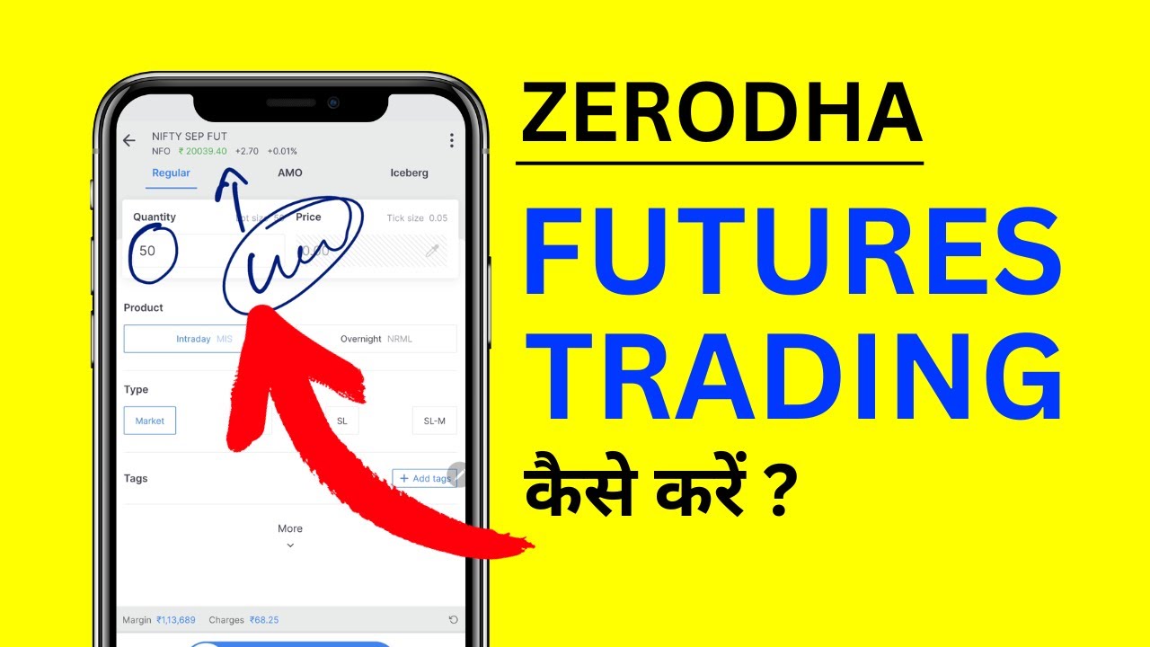 Zerodha Futures Trading Zerodha Me Future Trading Kaise Kare YouTube