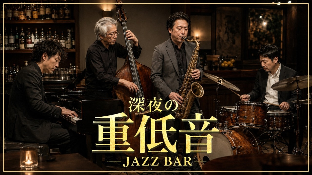 深夜の重低音JAZZ - 眠れない男の夜に寄り添う、低く響くベースと渋いサックス adlı videoyu YouTube'da izle 深夜の重低音JAZZ - 眠れない男の夜に寄り添う、低く響くベースと渋いサックス adlı videoyu YouTube'da izle