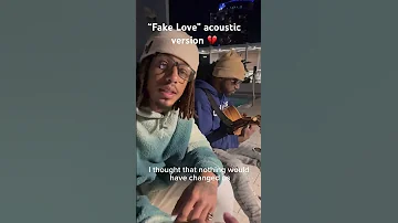 “Fake love” out now‼️