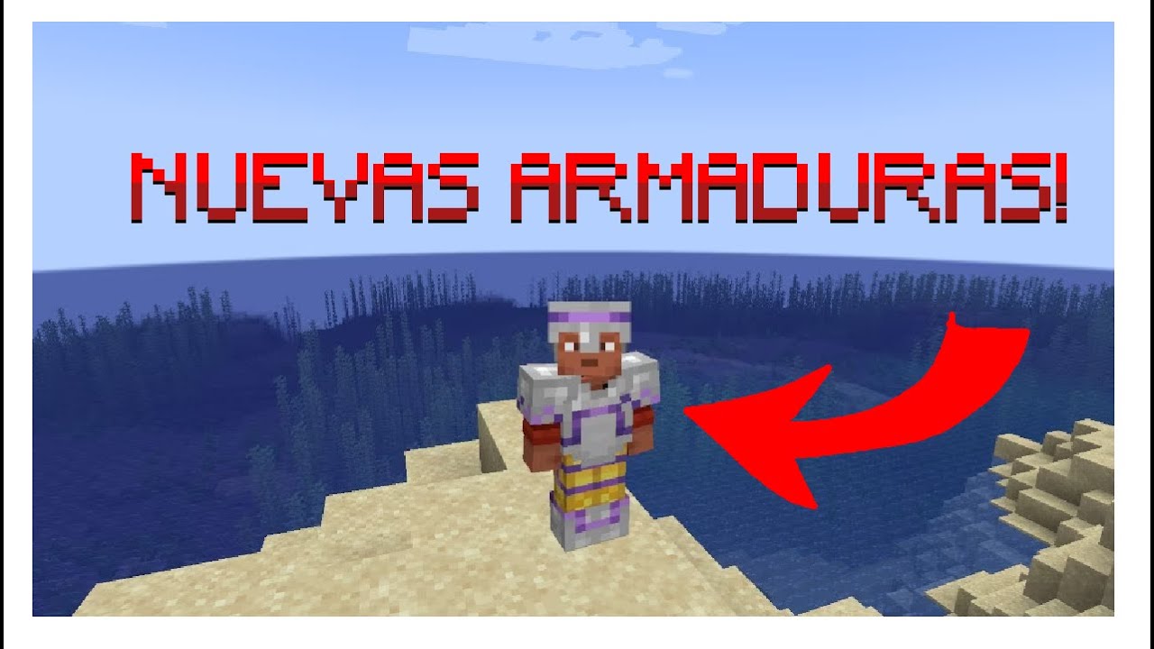 NUEVAS DECORACIONES DE ARMADURAS! Minecraft 1.20 YouTube