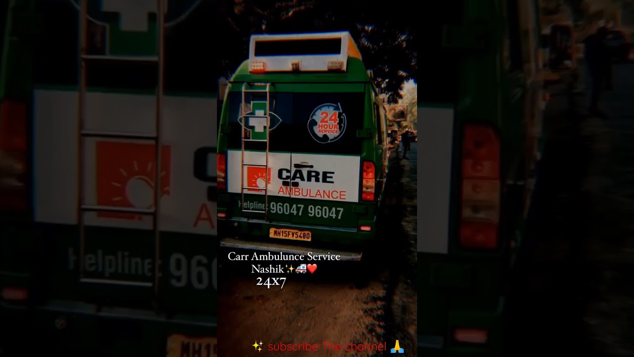 24x7 service ✨ Care ambulance sarvice Nashik 🚑