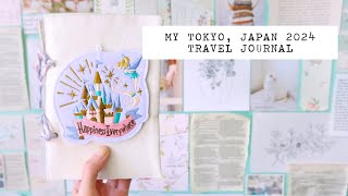 TRAVEL JOURNAL FLIP THROUGH | My Tokyo, Japan 2024 Journal