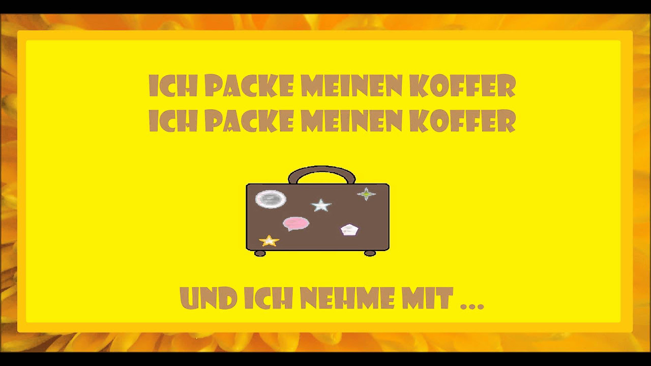 Ich packe meinen KOFFER (Geschwisterduell | mit Bestrafung🤕)