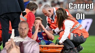 Frenkie de Jong Injury Explained!  Frenkie de Jong Ankle Injury