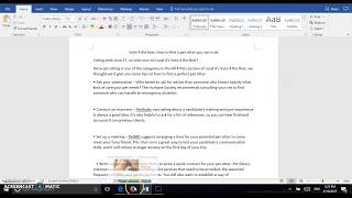 PW Internship Video Journal