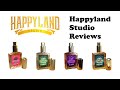 Happyland Studios review. Paisley Sky. El Goodo. Amberland. Gerannabis.