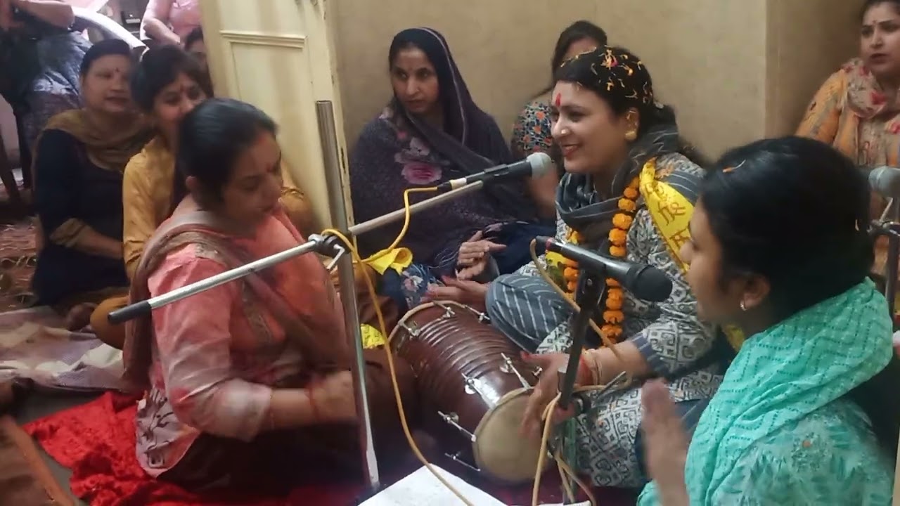 Chandi di Thali Vich Jot Jagondi Aa New Bhajan || Charanjit Bhajan Mandali Ferozepur || Punjab