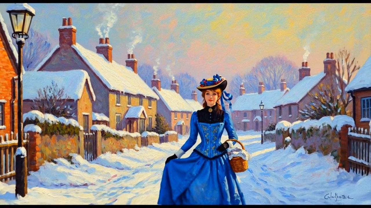 Visual Poems | Claude Monet | Winter Light Over Vétheuil