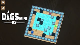 Digs Mini Icy - Walkthrough (Levels 1- 34) [Puzzle/Sokoban/Casual/For the whole family] screenshot 4
