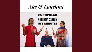 25 Popular Krishna Songs in 6 Minutes