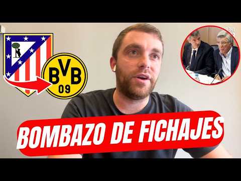 💥 ¡FICHAJES ATLETICO DE MADRID! EL EXTREMO LIBRE Y EL CENTRAL ALEMÁN EN LA MIRA