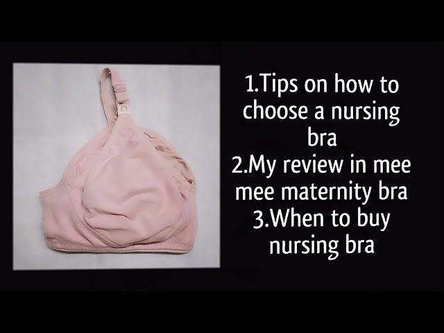 Maternity bra in india, Mee mee nursing bra review