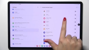 Samsung Galaxy Tab S10 Plus 5G - How to Enable Unknown Sources? | Install Apps from External Sources