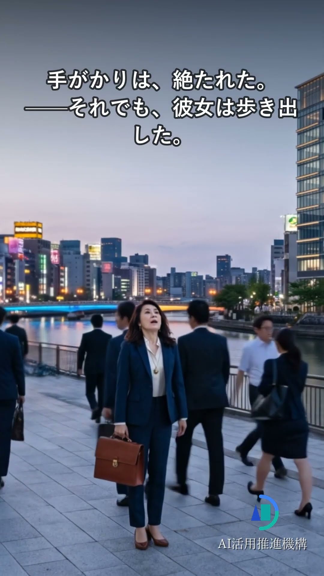 「先月付けで退職いたしました」——手がかりを絶たれた彼女は、どこへ向かった？｜空白を埋める者 #Shorts