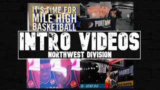 【NBA】イントロ集 2020-21前半 ノースウェスト・ディビジョン Intro Videos [NORTHWEST DIVISION] DEN POR OKC UTA