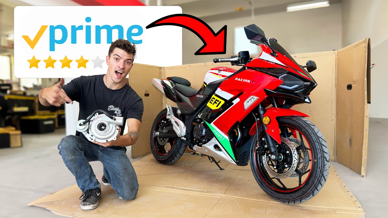 Turbocharging Amazons Cheapest Crotch Rocket!
