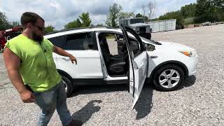 Lot 1127 2015 Ford Escape Multipurpose Vehicle (MPV) https://www.EdinburgAuction.com