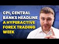 CPI, Central Banks Headline A Hyperactive Forex Trading Week | Weekly Market Report