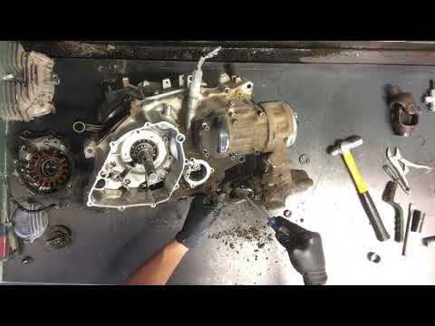 HOW TO - Yamaha Kodiak 400 4x4 Magneto Motor Flywheel Stator Spark Charging