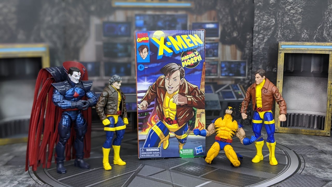 Hasbro Marvel Legends X-Men Animated Series Morph Review - YouTube
