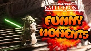 Star Wars Battlefront II FUNTAGE (Funny Moments Montage) #1 NOT CLEAR, NOT CLEAR!
