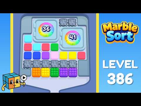 Marble Sort level 386 walkthrough video cover