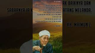 JANGAN PERNAH MEREMEHKAN KEBAIKAN SEKECIL APAPUN || mbah maimun zubair #dawuhguru #mbahmaimunzubair