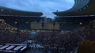 u2 tribute to david bowie 1272017 berlin 【heroes】