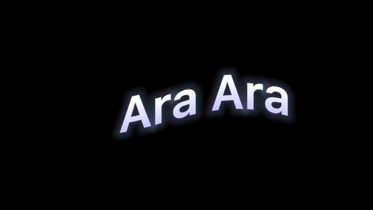 Anime characters saying ara ara