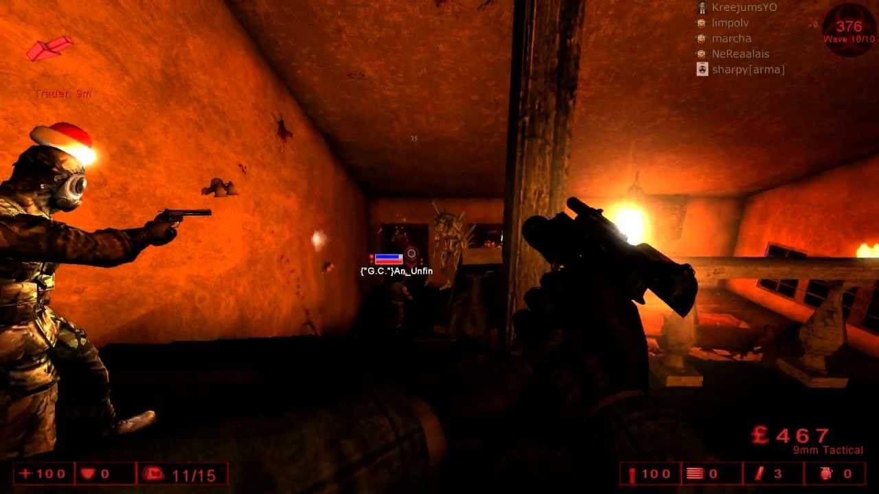 Killing Floor - Modded 25 player server with new weapons and zombies