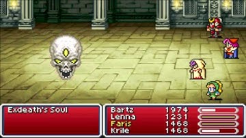 Final Fantasy 5 Advance (GBA) Part 53 The Fork Tower and The Forbidden Holy and Flare Magic Spells