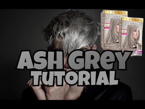  tutorial Cara Cat  Rambut  Silver Ash  Grey  Menggunakan 