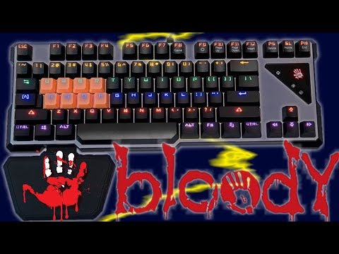 Обзор клавиатуры\\ Быстрый обзор A4Tech Bloody B700