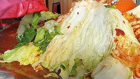 가족과함께 김장하는날