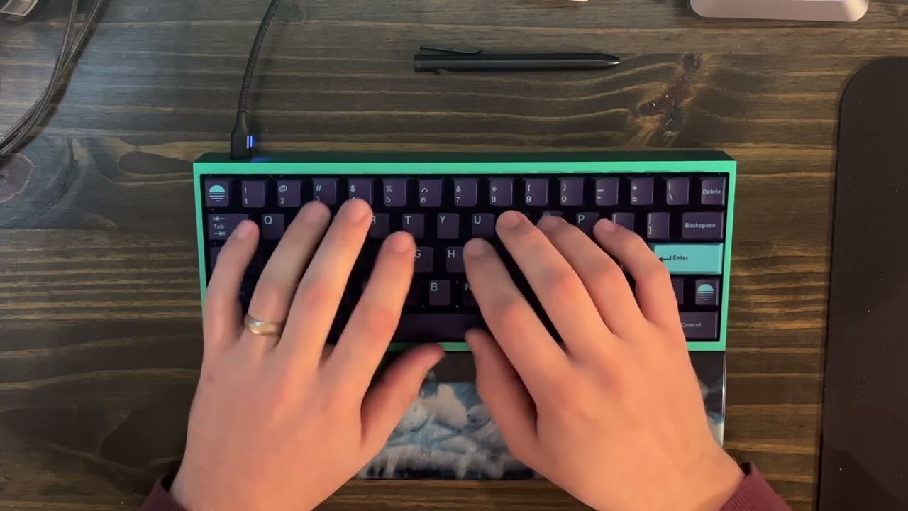 TOFU60 × DZ60 flex cut PCB 60%キーボード キーボード