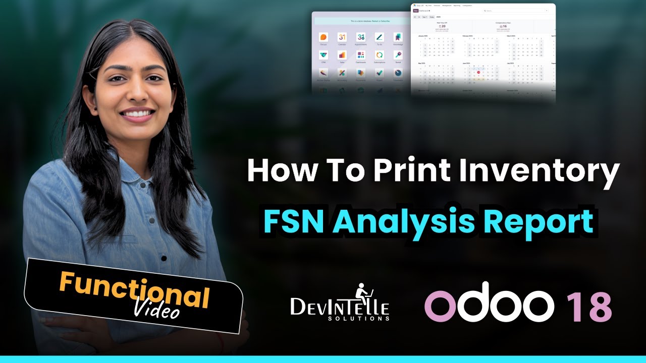 How To Print Inventory FSN Analysis Report In Odoo