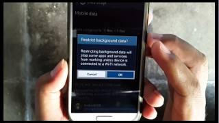 Samsung Galaxy S4 : How to disable background data all application screenshot 5