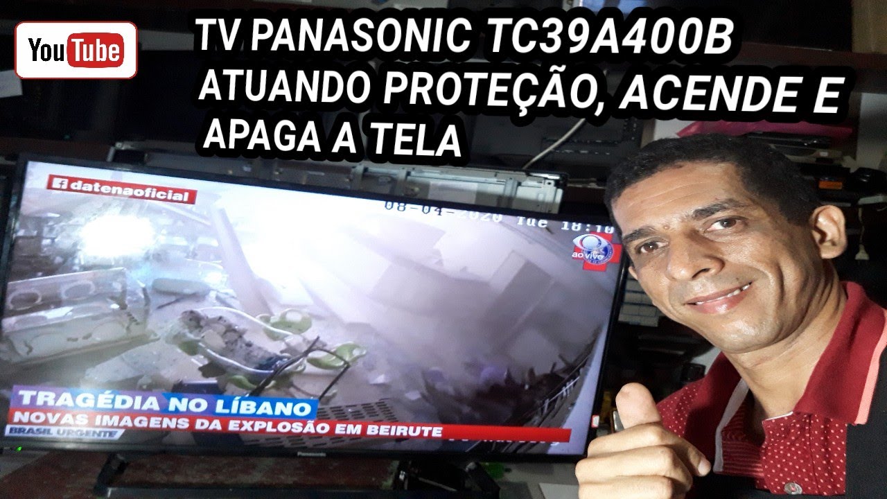 Dica de conserto em tv Panasonic desligando