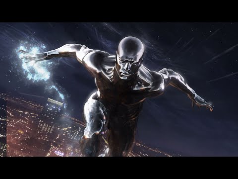 Silver Surfer Powers and Fighting Skills Compilation