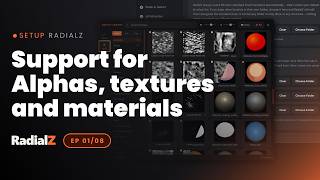Full Support for Alphas, Textures And Materials Guide