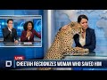 She Saved a DYING Cheetah Cub – 5 Years Later He Found Her on LIVE TV