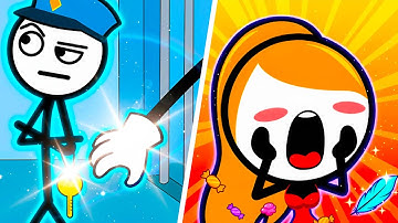 Thief Puzzle vs Save Her 🧩💖 Max Level Gameplay Walkthrough Android iOS Update 9YT5