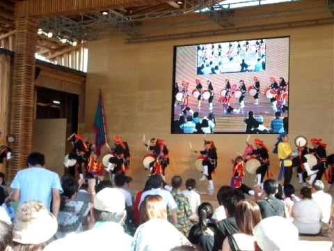 琉球國祭り太鼓奈良支部　平城遷都１３００年祭第３回沖縄フェスタ②