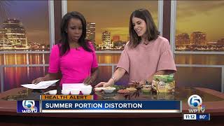 Advice on portion control and summer portion distortion