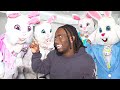 Kai Cenat Brings The EASTER BUNNIES On Stream!😂