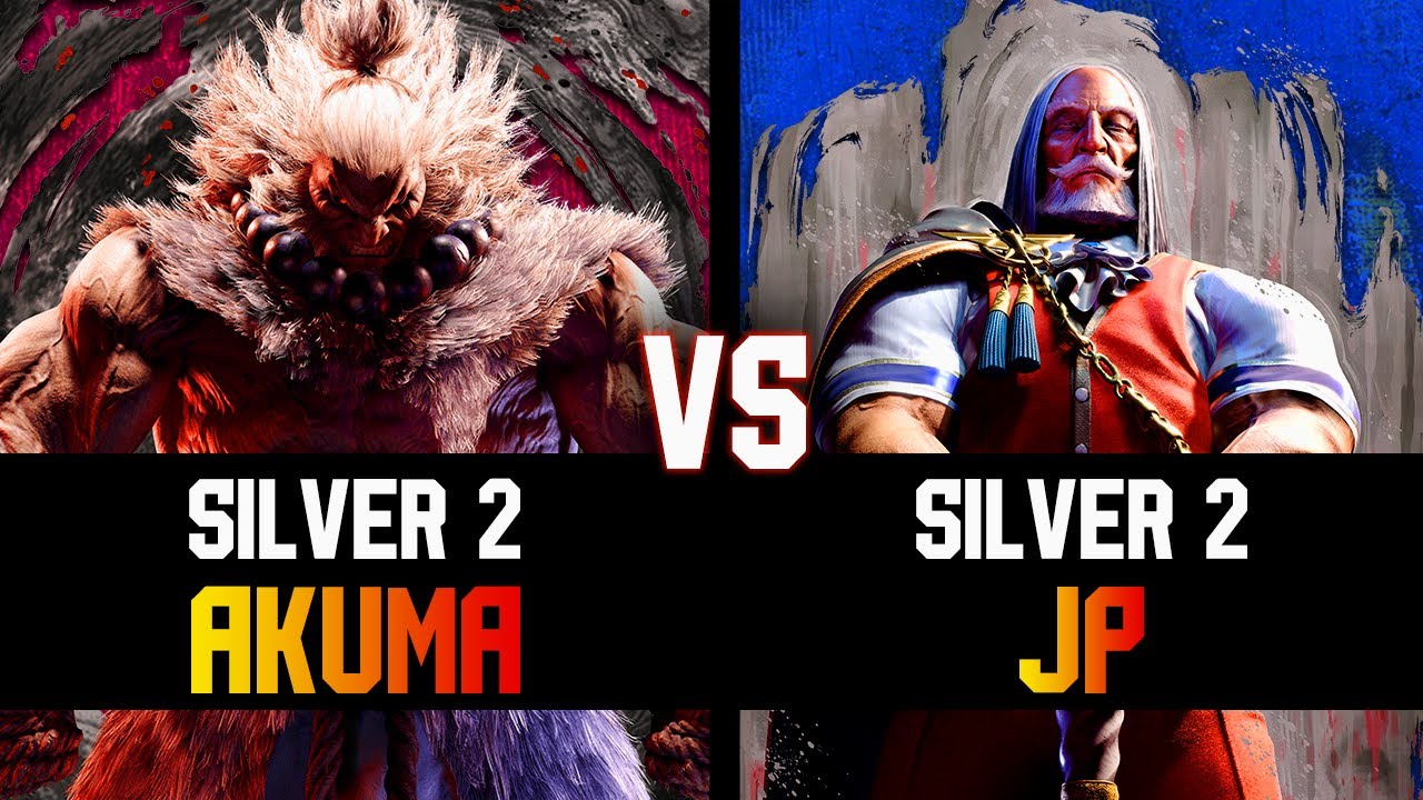 SF6 Akuma (Silver 1) VS JP (Silver 2) | Low Level Replay | Street ...