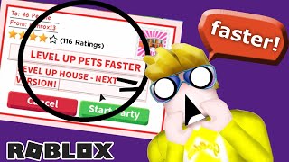 BEST HACKS to Level Up ANY PET FAST in Adopt Me!! How To Age Pets