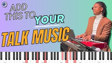 *EASY* Talk Music Idea || Gospel Piano Tutorial