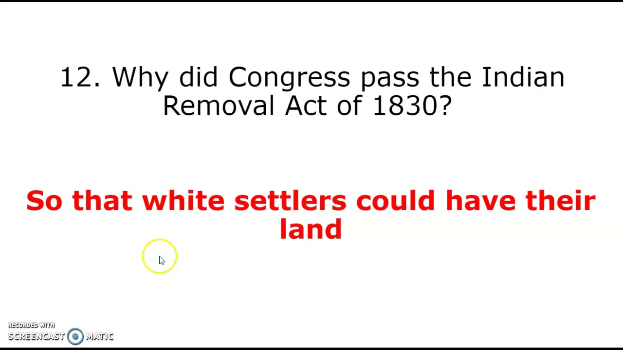 Industrialization and Westward Expansion Test Review