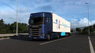 ["euro truck simulator 2", "american truck simulator", "peterbilt", "freightliner", "kenworth", "volvo", "iveco", "scania", "engine sound", "kriechbaum", "v8 scania"]